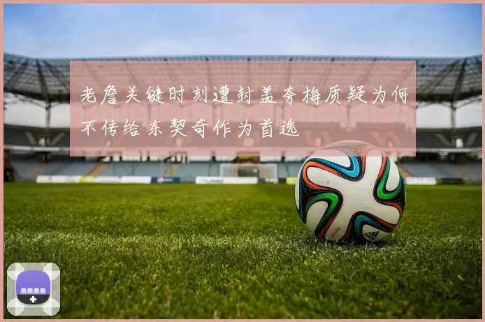 老詹关键时刻遭封盖夸梅质疑为何不传给东契奇作为首选